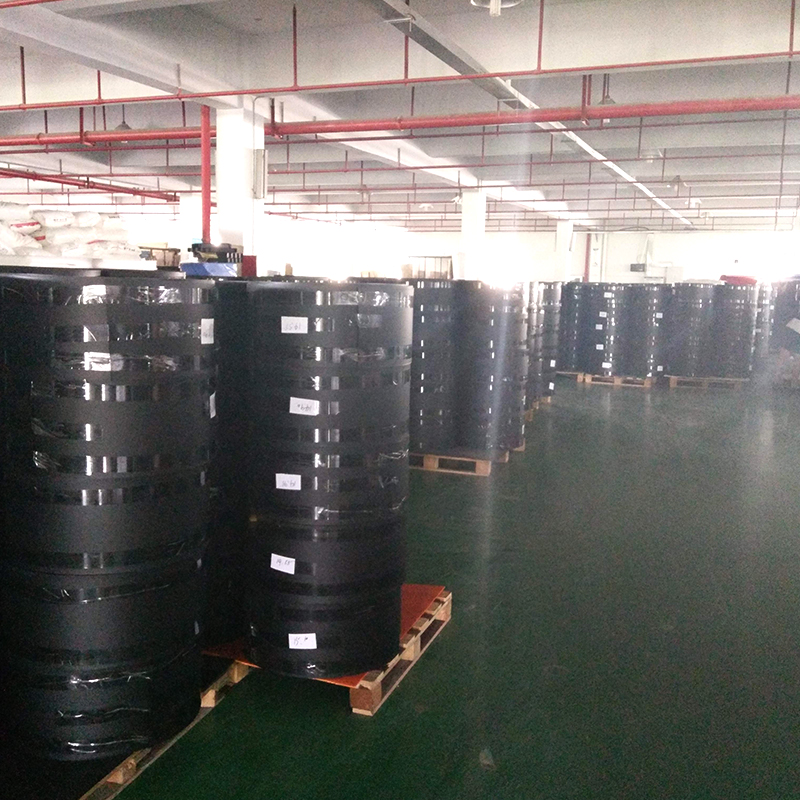 Anti-lapsus PP Fluted Plastic Sheet Rolls ad Building Site Solum Praesidium