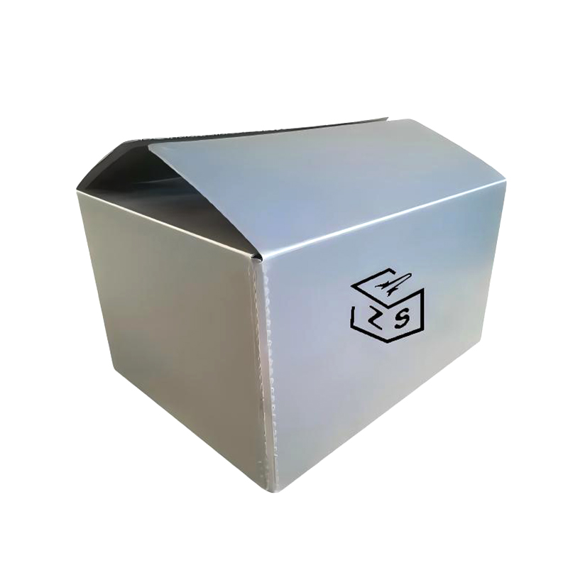 Reusable Foldable Corflute Plastic Carton Cum Velcro Fixarum Lid