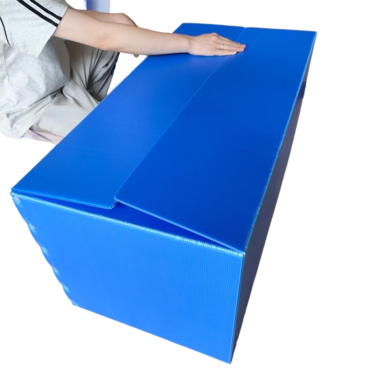 IMPERVIUS Stackable PP Corrugated cavum Board Box