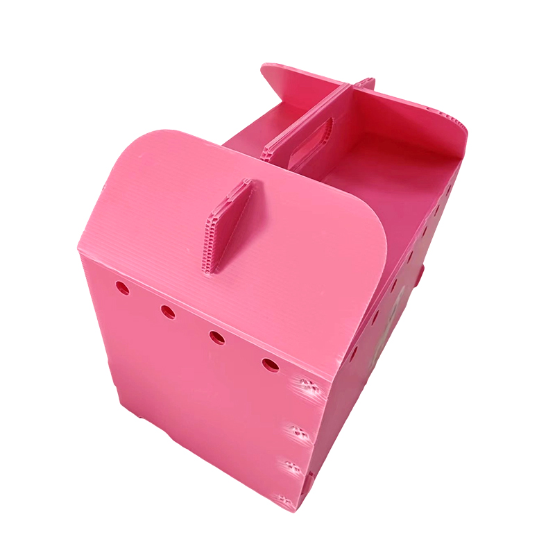 Multi Aeris Corrugated Plastic Pet Carrier, Collapsible