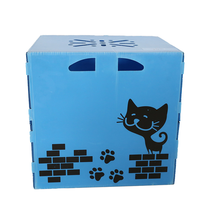 Multi Aeris Corrugated Plastic Pet Carrier, Collapsible