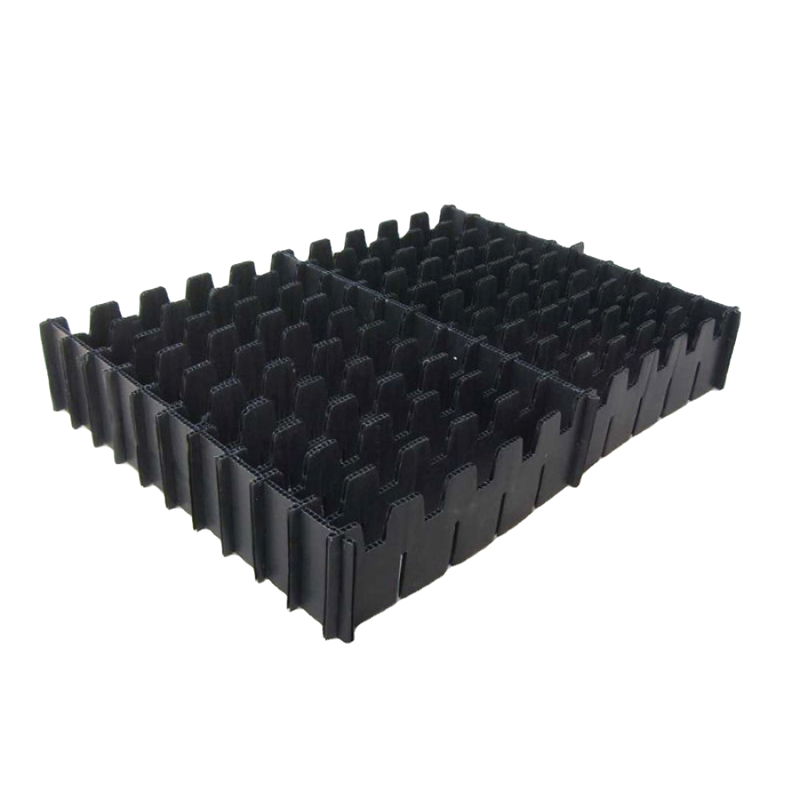 ESD Compartmentalized PP cavum Board continens cum eget dividens