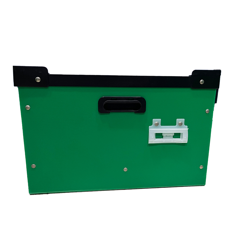 Auctus Rim Corrugated plastic nestable Tote Box
