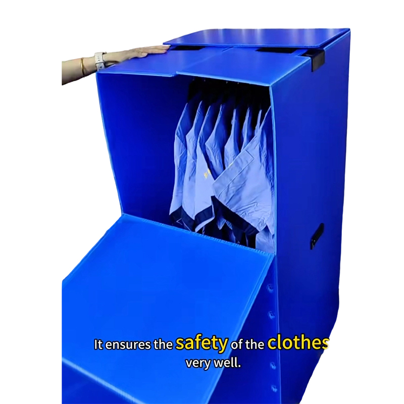 Reusable Moistureproof Coroplast Suit sarcina vestium Box