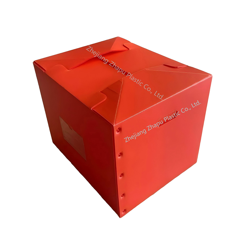Quadratus Stackable PP Corrugated Plastic PRAECLUSIO Bin