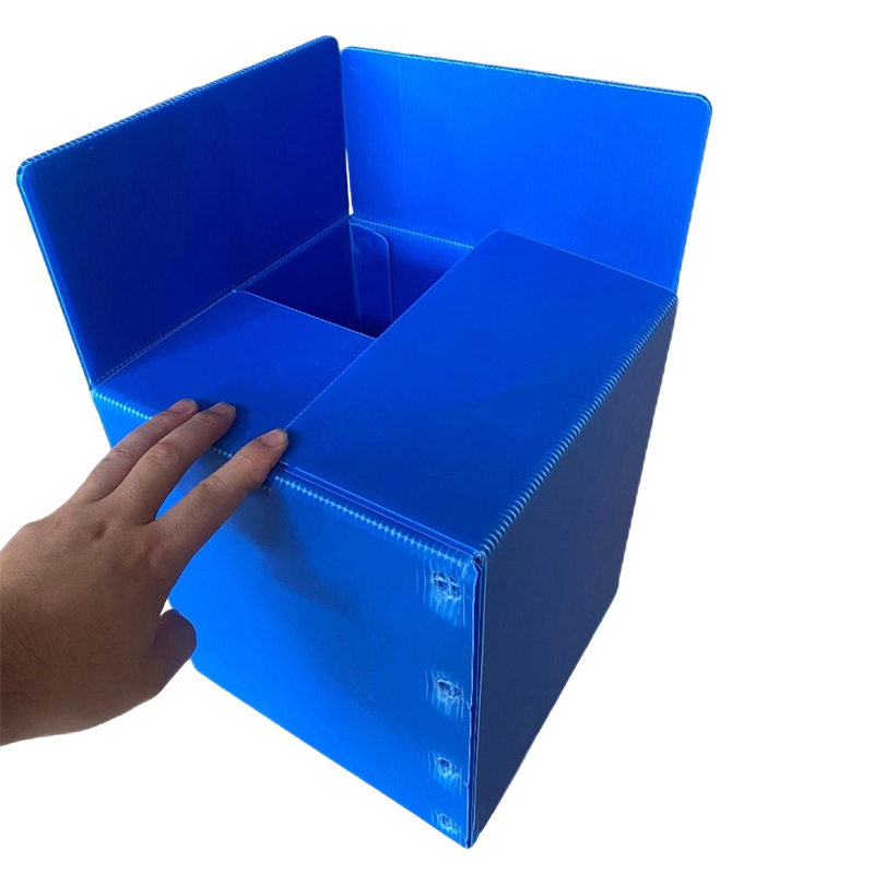 Quadratus Stackable PP Corrugated Plastic PRAECLUSIO Bin
