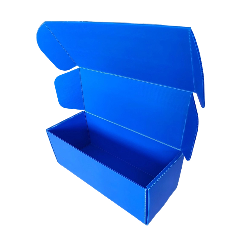 IMPERVIUS Foldable PP Corrugated Plastic Tuck Top Mailer Box