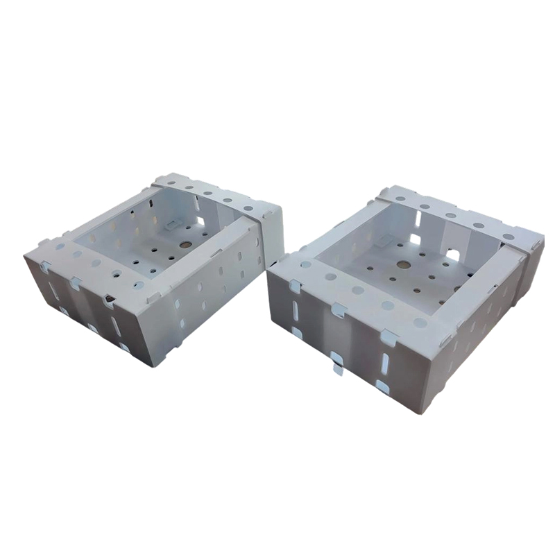 Open Top Stackable Plastic Corrugated Fructus sarcina Box
