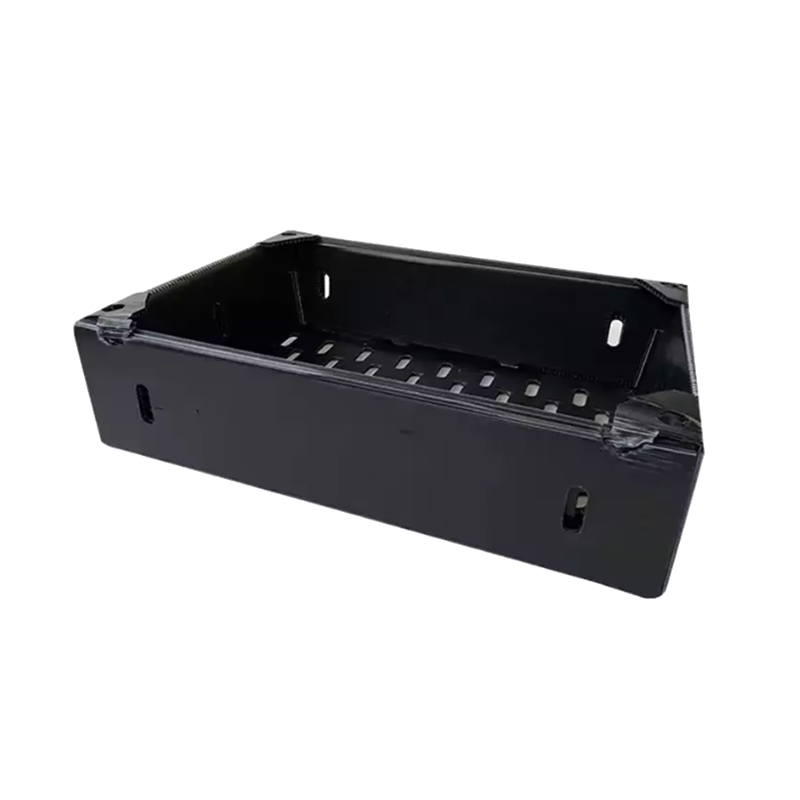 Open Top Stackable Plastic Corrugated Fructus sarcina Box