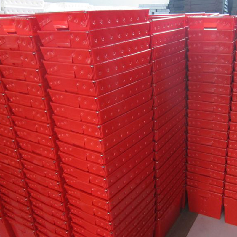 Plastic Mail continens recyclable Corrugated