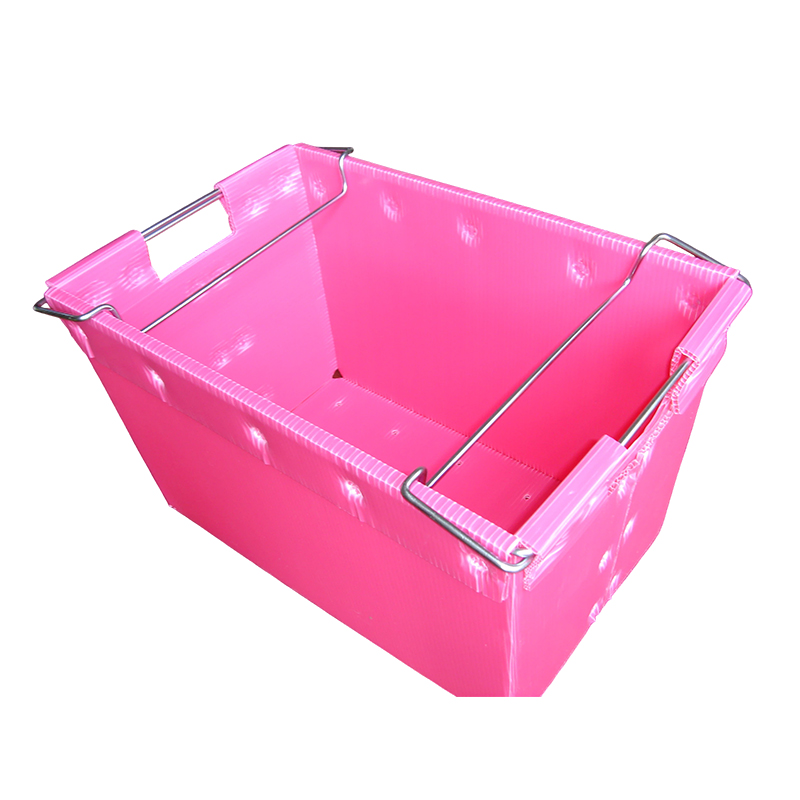 Stackable Corrugated plastic Mail Totes