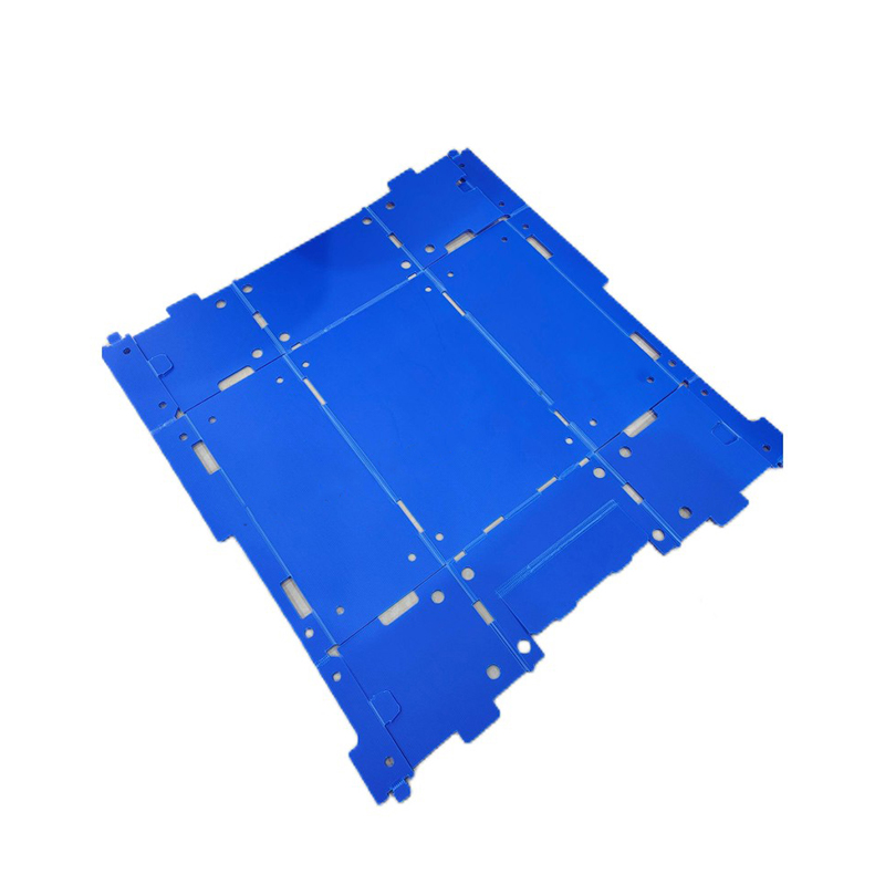 Stackable PP Corrugated Plastic Partibus Delige Bin cum Anima perforata