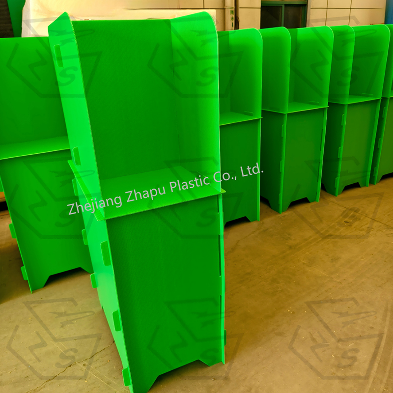 IMPERVIUS Portable Privacy Corrugated Plastic Electio Stand