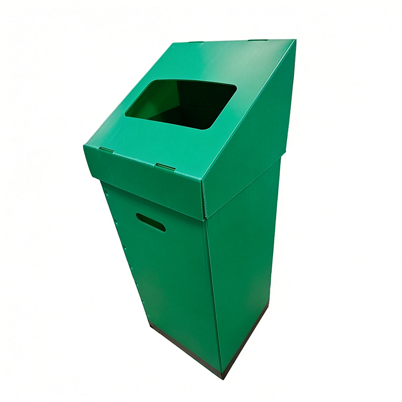 Collapsible PP Corrugated Plastic Redivivus Quisquiliis Can